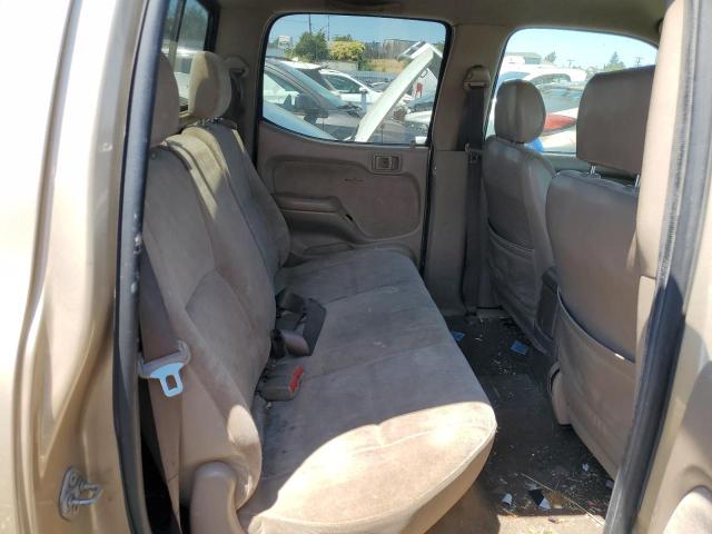 5TEGN92N04Z349579 - 2004 TOYOTA TACOMA DOUBLE CAB PRERUNNER GOLD photo 10