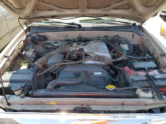 5TEGN92N04Z349579 - 2004 TOYOTA TACOMA DOUBLE CAB PRERUNNER GOLD photo 11