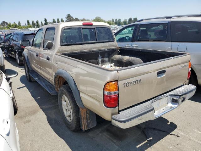 5TEGN92N04Z349579 - 2004 TOYOTA TACOMA DOUBLE CAB PRERUNNER GOLD photo 2