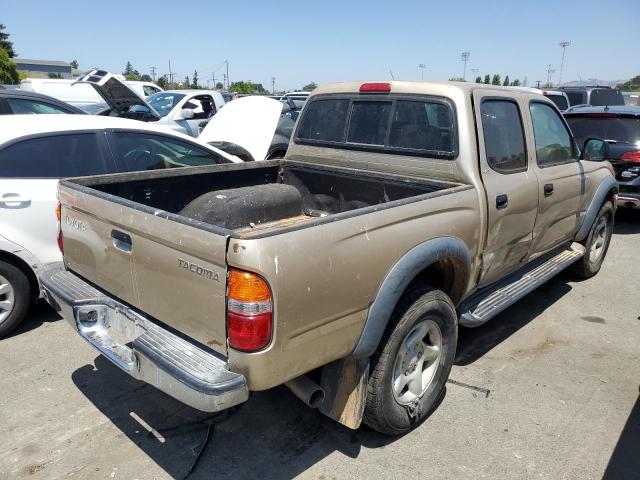 5TEGN92N04Z349579 - 2004 TOYOTA TACOMA DOUBLE CAB PRERUNNER GOLD photo 3