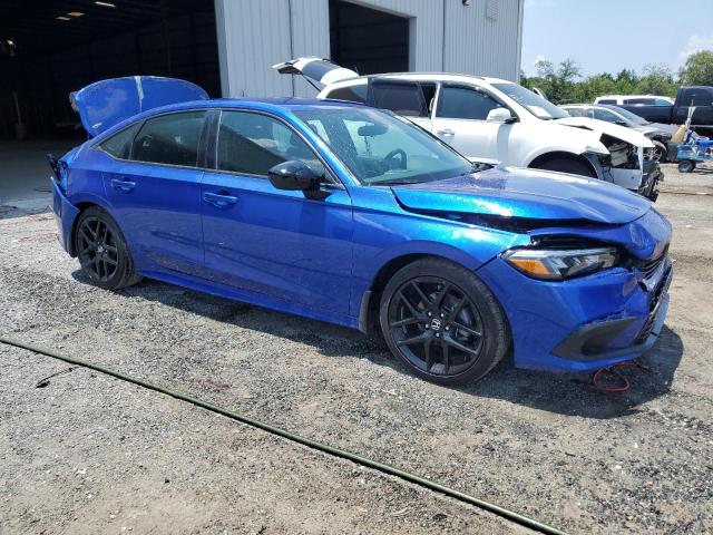 2HGFE2F57NH598392 - 2022 HONDA CIVIC SPORT 蓝色 照片 4