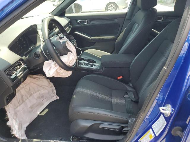 2HGFE2F57NH598392 - 2022 HONDA CIVIC SPORT 蓝色 照片 7