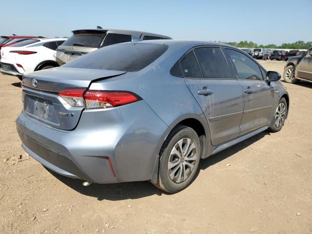 JTDEAMDE7MJ026210 - 2021 TOYOTA COROLLA LE 银色 照片 3