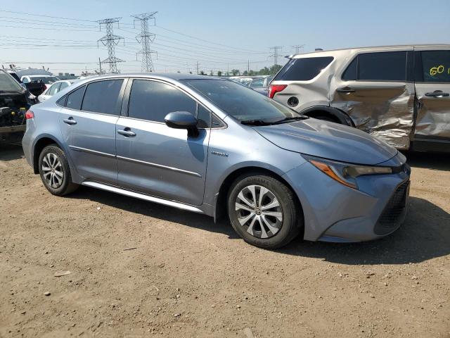 JTDEAMDE7MJ026210 - 2021 TOYOTA COROLLA LE 银色 照片 4