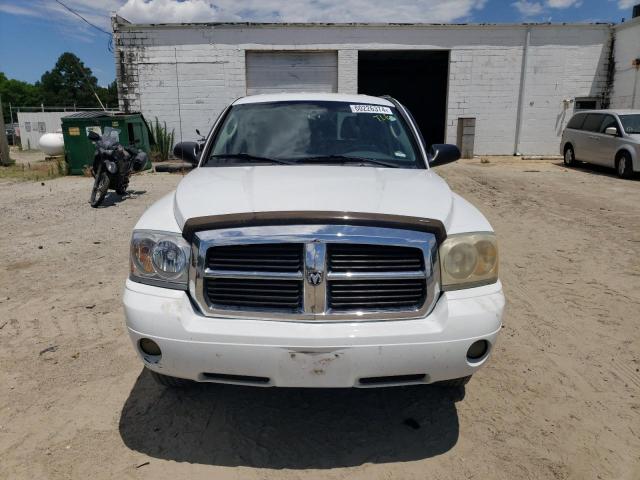 1D7HE48K47S117621 - 2007 DODGE DAKOTA QUAD SLT WHITE photo 5