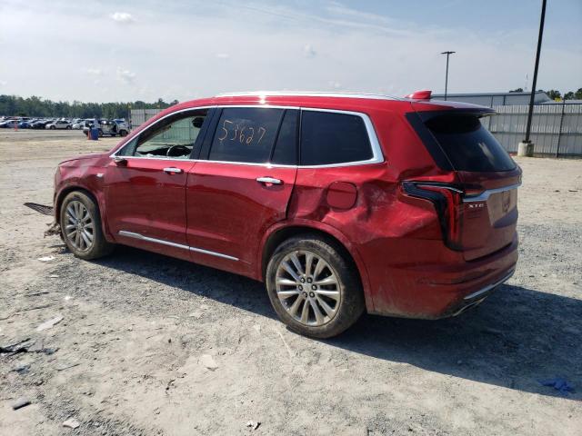 1GYKPCRS4MZ194263 - 2021 CADILLAC XT6 PREMIUM LUXURY RED photo 2