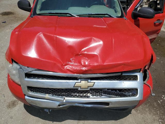 1GCRCREA2BZ272603 - 2011 CHEVROLET SILVERADO C1500  LS RED photo 11