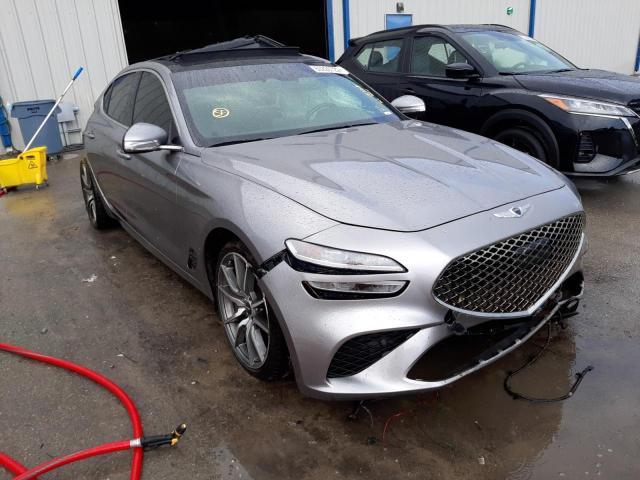 KMTG34TA8NU086158 - 2022 GENESIS G70 BASE GRAY photo 1