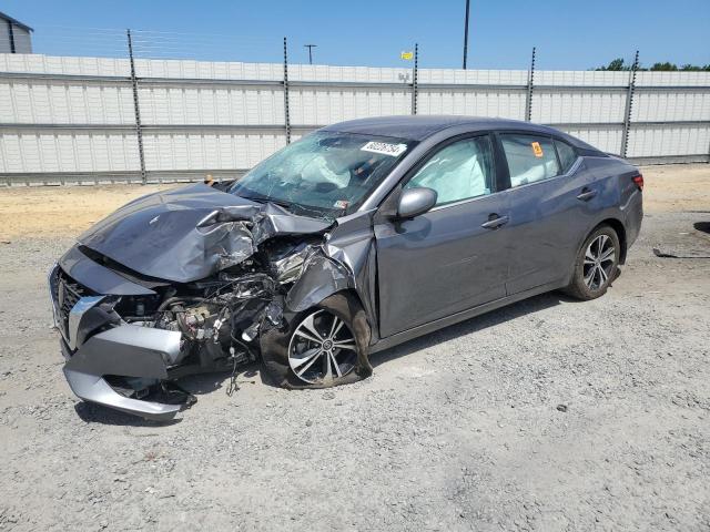 3N1AB8CV4NY246148 - 2022 NISSAN SENTRA SV CHARCOAL photo 1