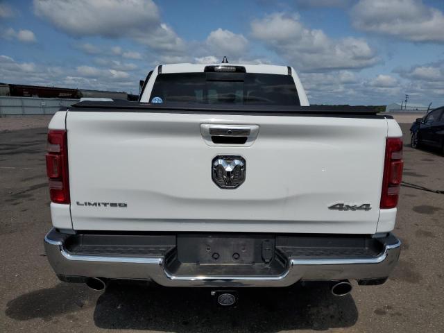 1C6SRFHTXNN164745 - 2022 RAM 1500 LIMITED WHITE photo 6