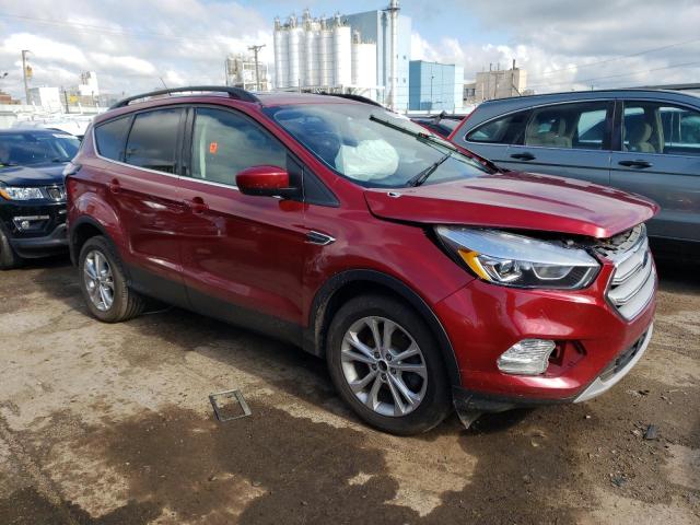 1FMCU0HD9JUD01171 - 2018 FORD ESCAPE SEL RED photo 4