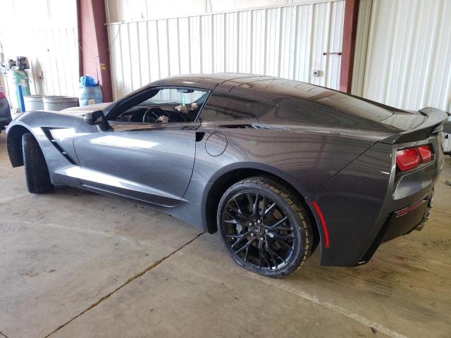 1G1YA2D75H5105076 - 2017 CHEVROLET CORVETTE STINGRAY 1LT GRAY photo 2