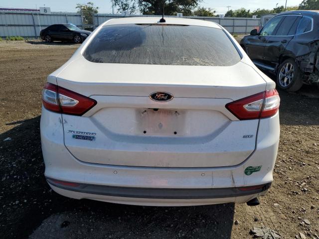 3FA6P0PU5DR365803 - 2013 FORD FUSION SE PHEV WHITE photo 6