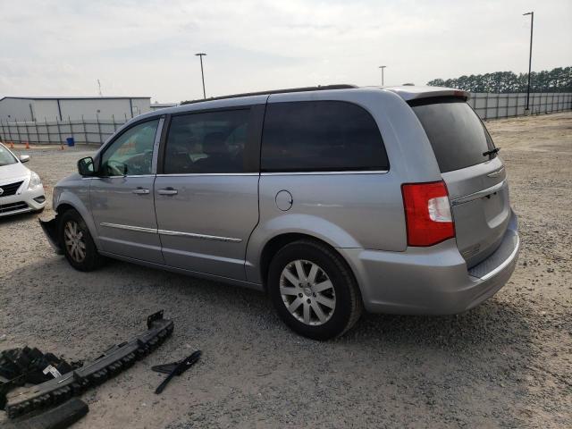 2C4RC1BGXER382159 - 2014 CHRYSLER TOWN & COU TOURING SILVER photo 2