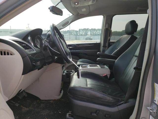 2C4RC1BGXER382159 - 2014 CHRYSLER TOWN & COU TOURING SILVER photo 7