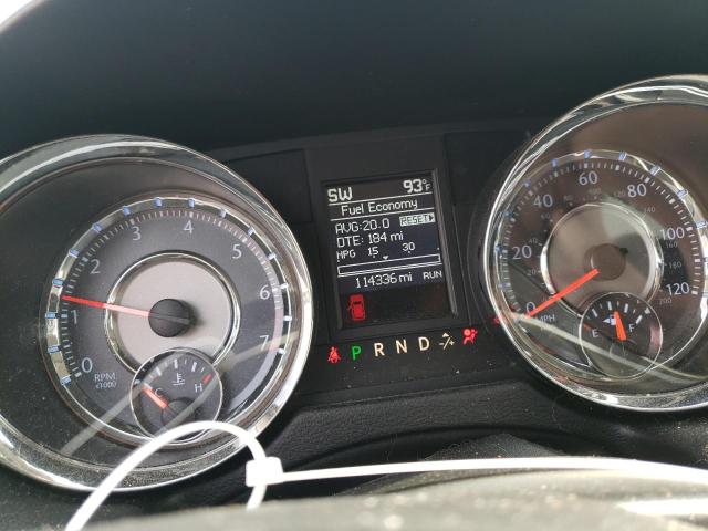 2C4RC1BGXER382159 - 2014 CHRYSLER TOWN & COU TOURING SILVER photo 9