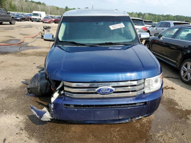 2FMGK5DC2CBD14533 - 2012 FORD FLEX LIMITED BLUE photo 5