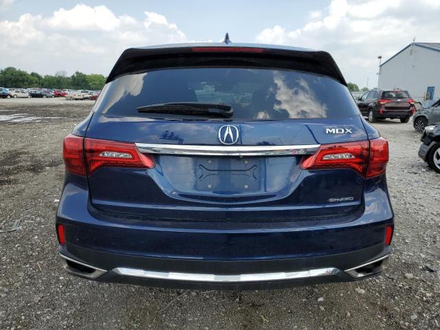 5FRYD4H59HB012383 - 2017 ACURA MDX TECHNOLOGY BLUE photo 6