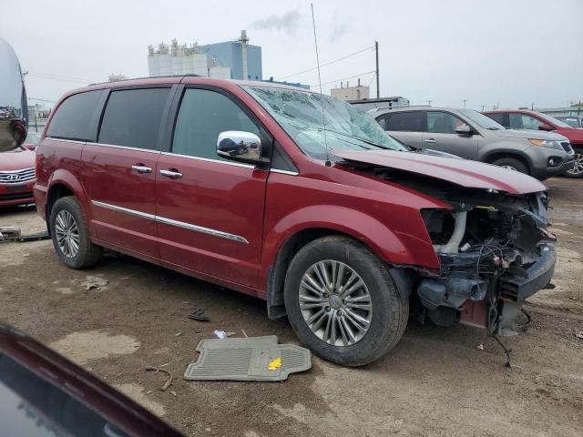 2C4RC1CG1ER374384 - 2014 CHRYSLER TOWN & COU TOURING L RED photo 4