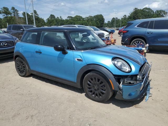 WMWXP5C56K2L09989 - 2019 MINI COOPER BLUE photo 4