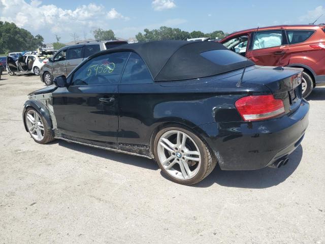 WBAUN7C50DVM27557 - 2013 BMW 135 I BLACK photo 2