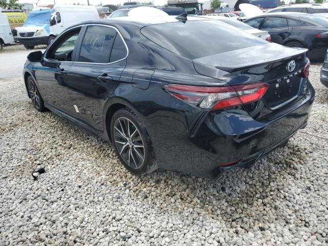 4T1G11AK1PU763791 - 2023 TOYOTA CAMRY SE NIGHT SHADE BLACK photo 2