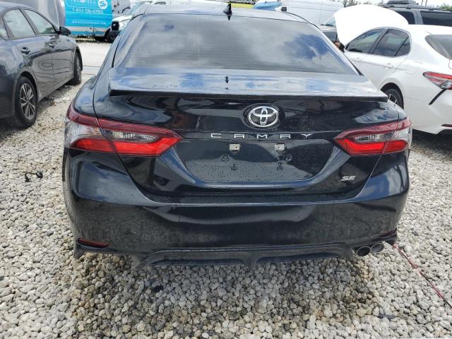 4T1G11AK1PU763791 - 2023 TOYOTA CAMRY SE NIGHT SHADE BLACK photo 6
