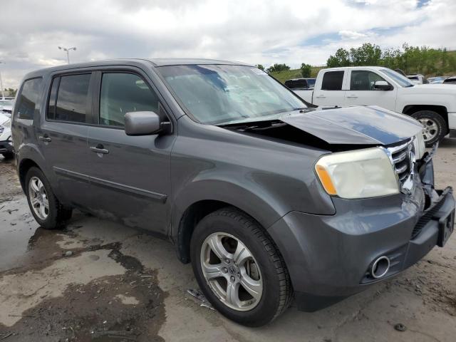 5FNYF4H71CB013047 - 2012 HONDA PILOT EXLN GRAY photo 4