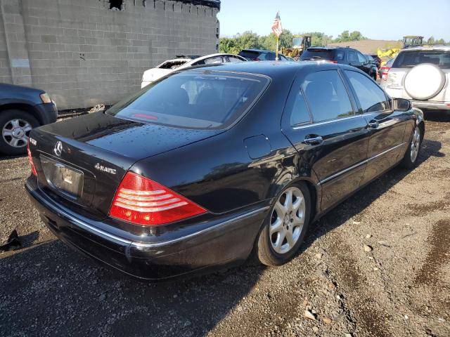 WDBNG83J94A415126 - 2004 MERCEDES-BENZ S 430 4MATIC BLACK photo 3