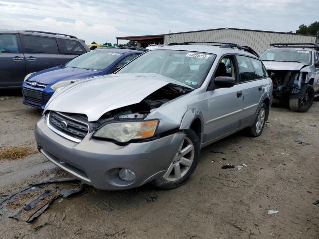 4S4BP61C477341107 - 2007 SUBARU LEGACY OUTBACK 2.5I SILVER photo 1