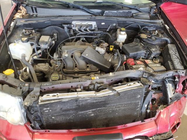 1FMCU93148KC68054 - 2008 FORD ESCAPE XLT 红色 照片 12