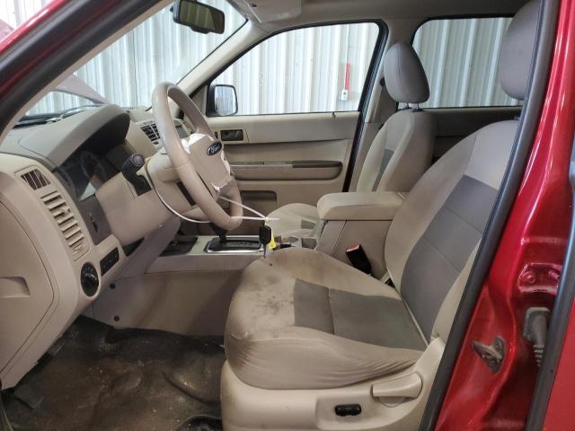 1FMCU93148KC68054 - 2008 FORD ESCAPE XLT 红色 照片 7