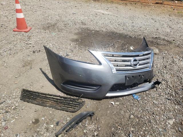 3N1AB7AP3FY265631 - 2015 NISSAN SENTRA S GRAY photo 12