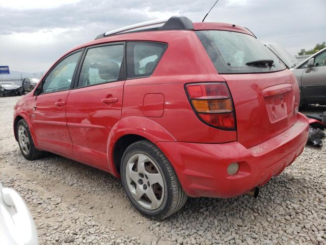 5Y2SL63815Z430711 - 2005 PONTIAC VIBE RED photo 2