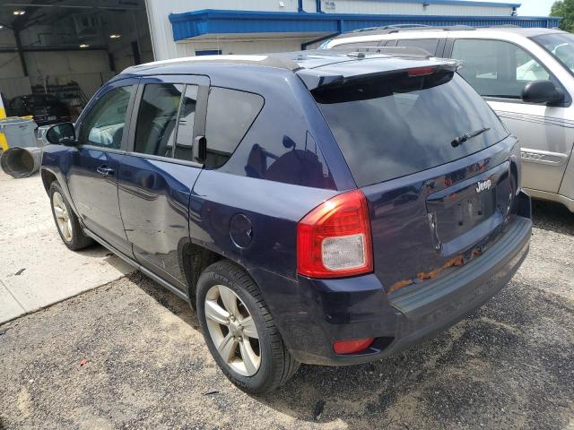 1C4NJCEB1CD660222 - 2012 JEEP COMPASS LATITUDE BLUE photo 2