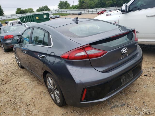 KMHC85LC3KU111819 - 2019 HYUNDAI IONIQ LIMITED GRAY photo 2