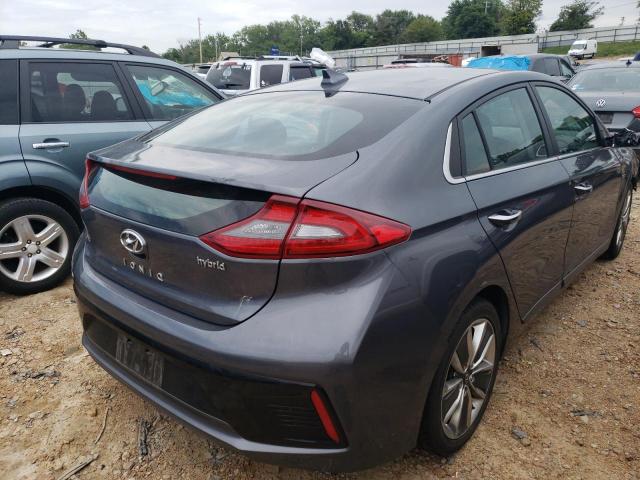 KMHC85LC3KU111819 - 2019 HYUNDAI IONIQ LIMITED GRAY photo 3