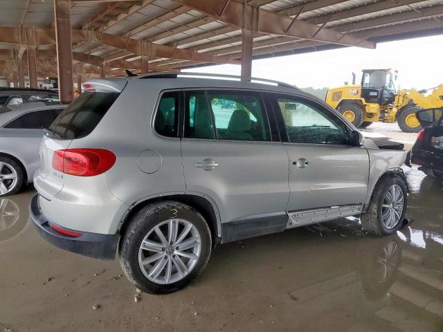 WVGAV7AX0CW532808 - 2012 VOLKSWAGEN TIGUAN S 银色 照片 3