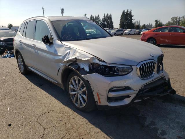 5UXTR9C59JLD68483 - 2018 BMW X3 XDRIVE30I SILVER photo 1