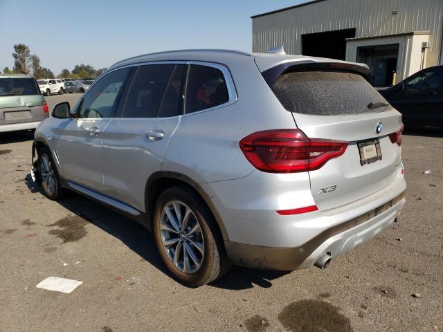 5UXTR9C59JLD68483 - 2018 BMW X3 XDRIVE30I SILVER photo 3