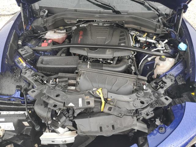 ZASPAKBN0M7D15725 - 2021 ALFA ROMEO STELVIO TI BLUE photo 12