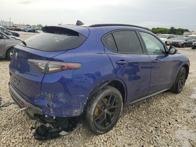 ZASPAKBN0M7D15725 - 2021 ALFA ROMEO STELVIO TI BLUE photo 3