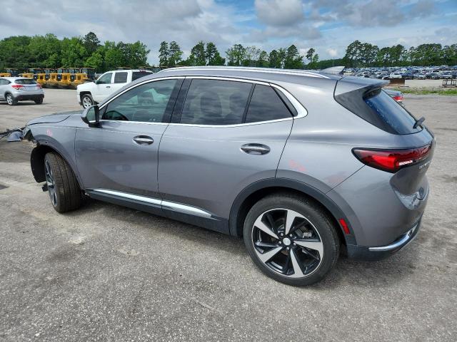 LRBFZNR48MD112707 - 2021 BUICK ENVISION ESSENCE رمادي صورة 2