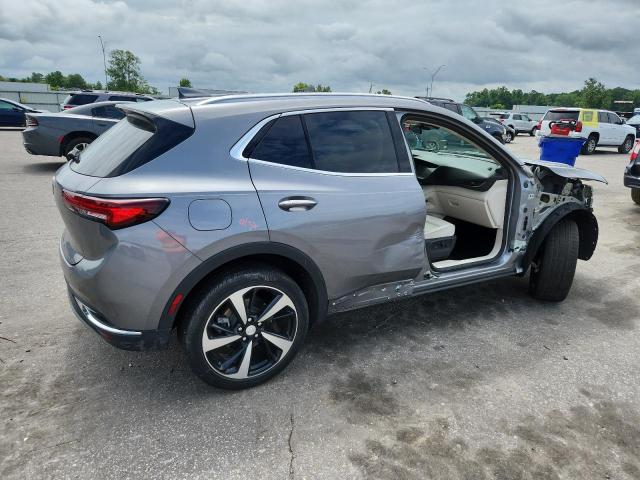 LRBFZNR48MD112707 - 2021 BUICK ENVISION ESSENCE رمادي صورة 3