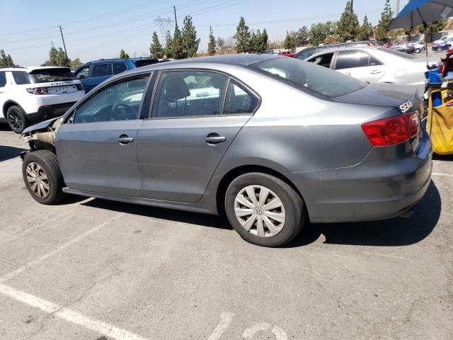 3VW2K7AJ0DM384817 - 2013 VOLKSWAGEN JETTA BASE 灰色 照片 2