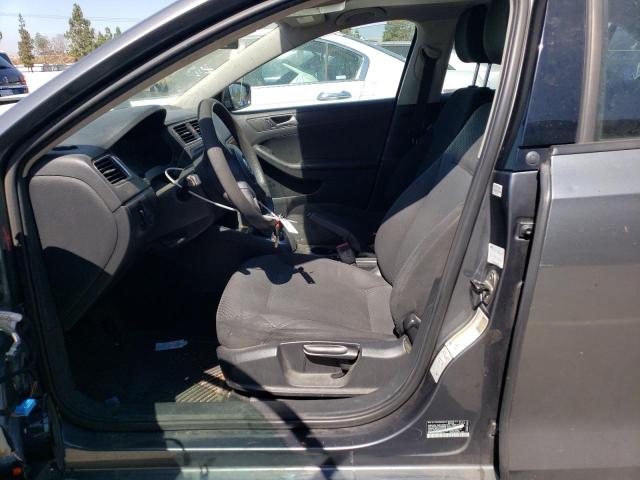 3VW2K7AJ0DM384817 - 2013 VOLKSWAGEN JETTA BASE 灰色 照片 7