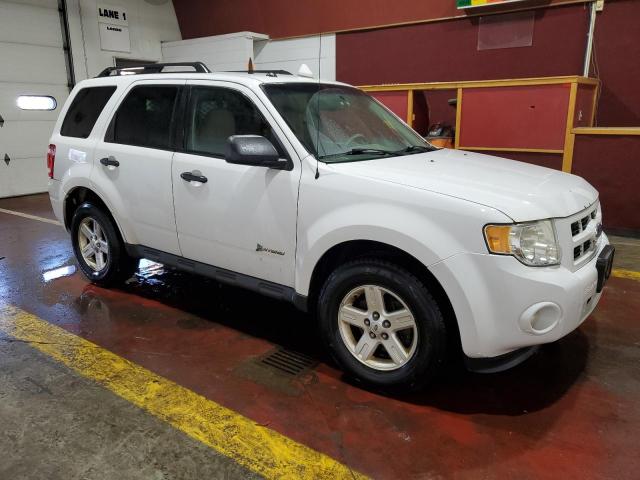 1FMCU5K33BKB48796 - 2011 FORD ESCAPE HYBRID WHITE photo 4