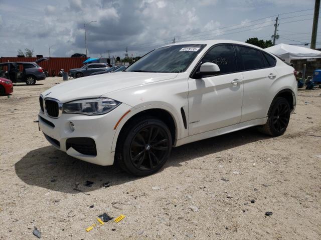 5UXKU0C57J0G80731 - 2018 BMW X6 SDRIVE35I WHITE photo 1