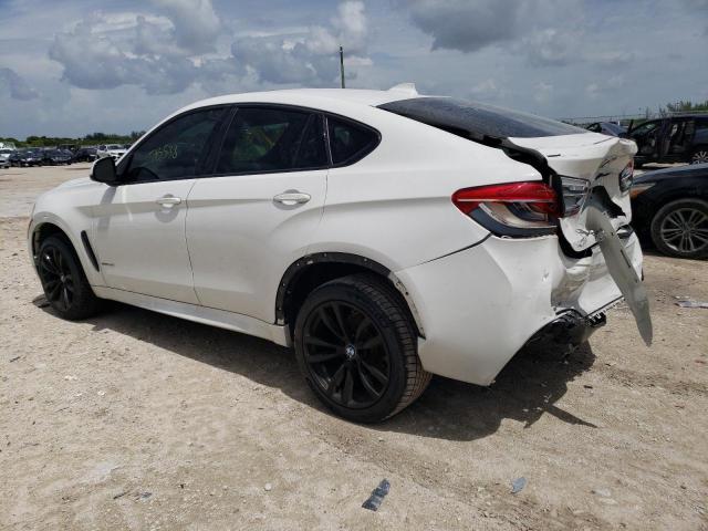 5UXKU0C57J0G80731 - 2018 BMW X6 SDRIVE35I WHITE photo 2