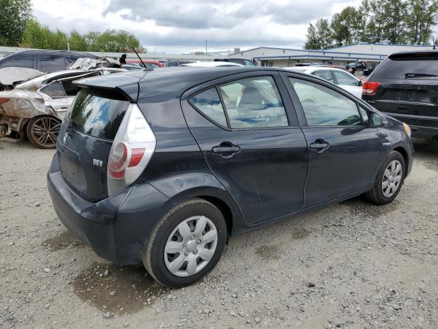 JTDKDTB34E1563298 - 2014 TOYOTA PRIUS C BLACK photo 3